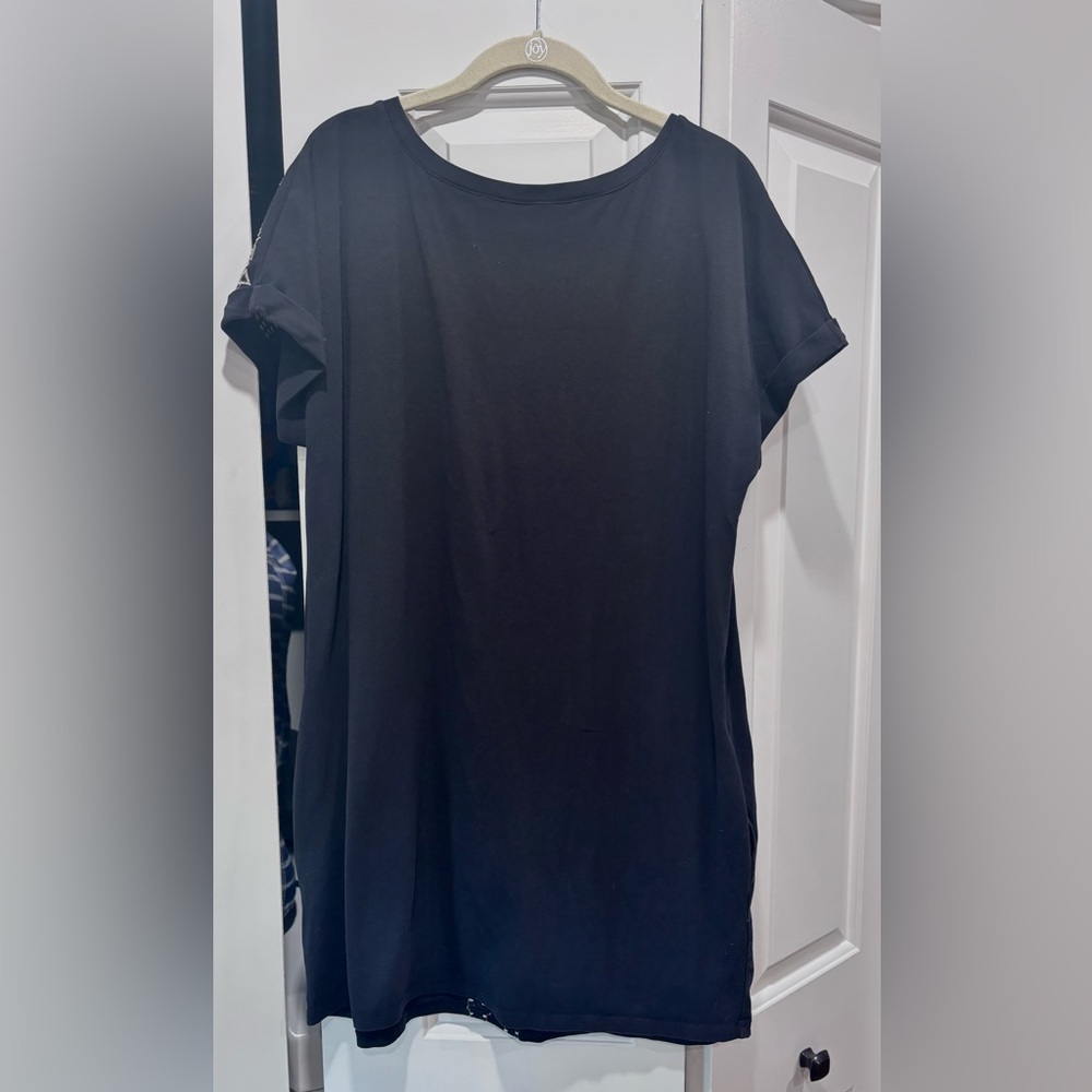 Nic & Zoe Havana Nights Embroidered Tunic dress Womens size PL - Picture 13 of 14